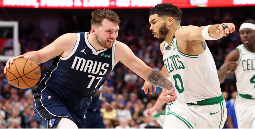 boston celtics vs dallas mavericks timeline
